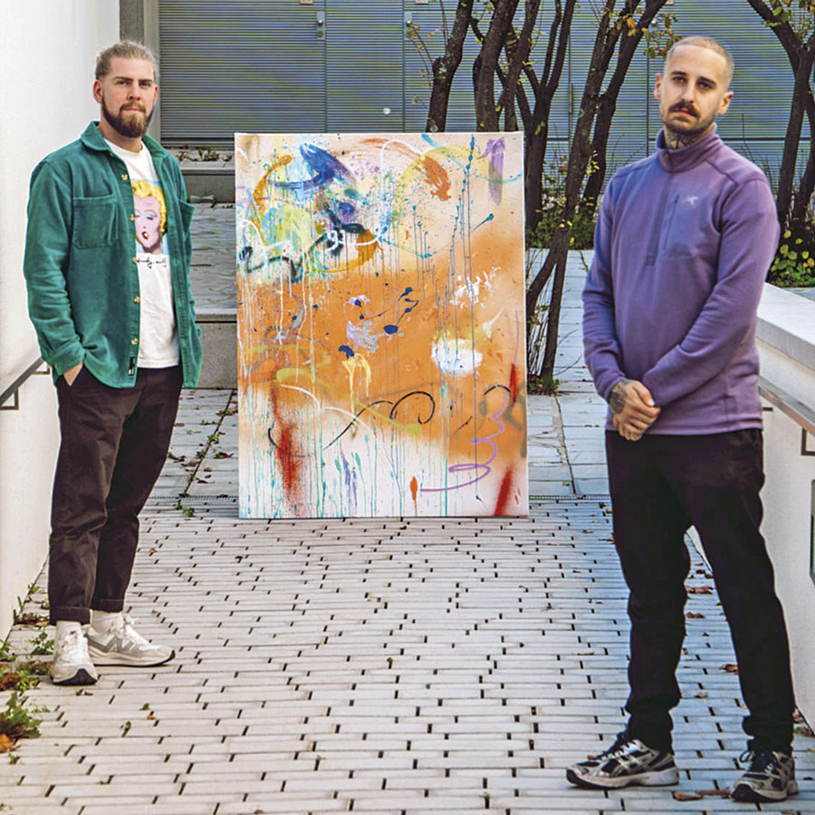 Lorenz Baumgartner und Paul Stickler