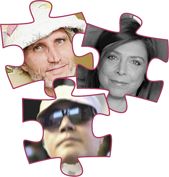 Anton Herzl, Bettina Schülke, Patrick Johnson Chan