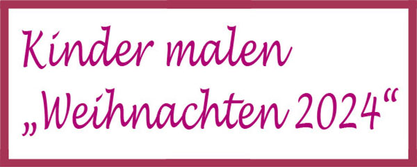 Kinder malen Weihnachten